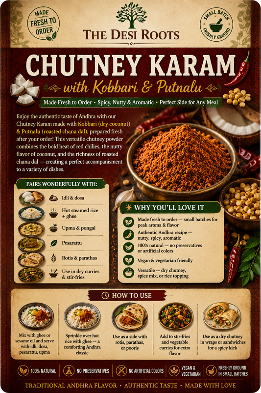 Chutney Karam (Putnali Kobbari)