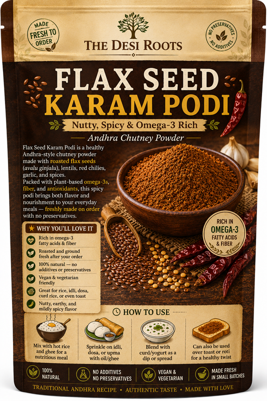 Flax Seeds Karam Podi
