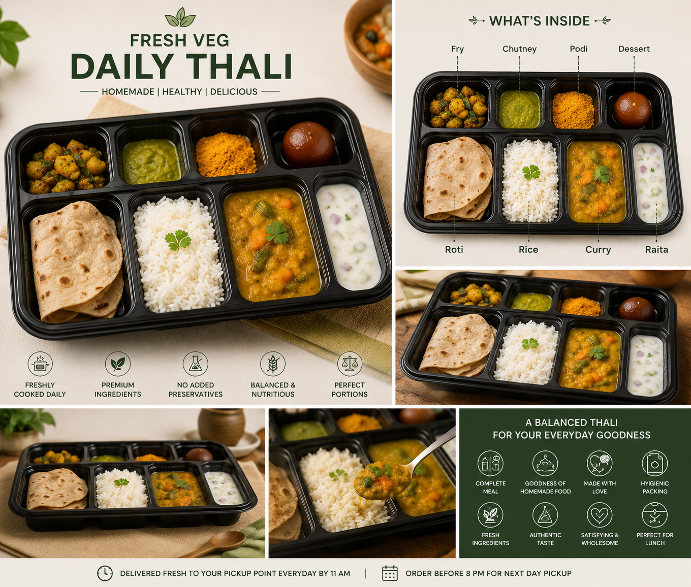 Fresh Veg Daily Meal