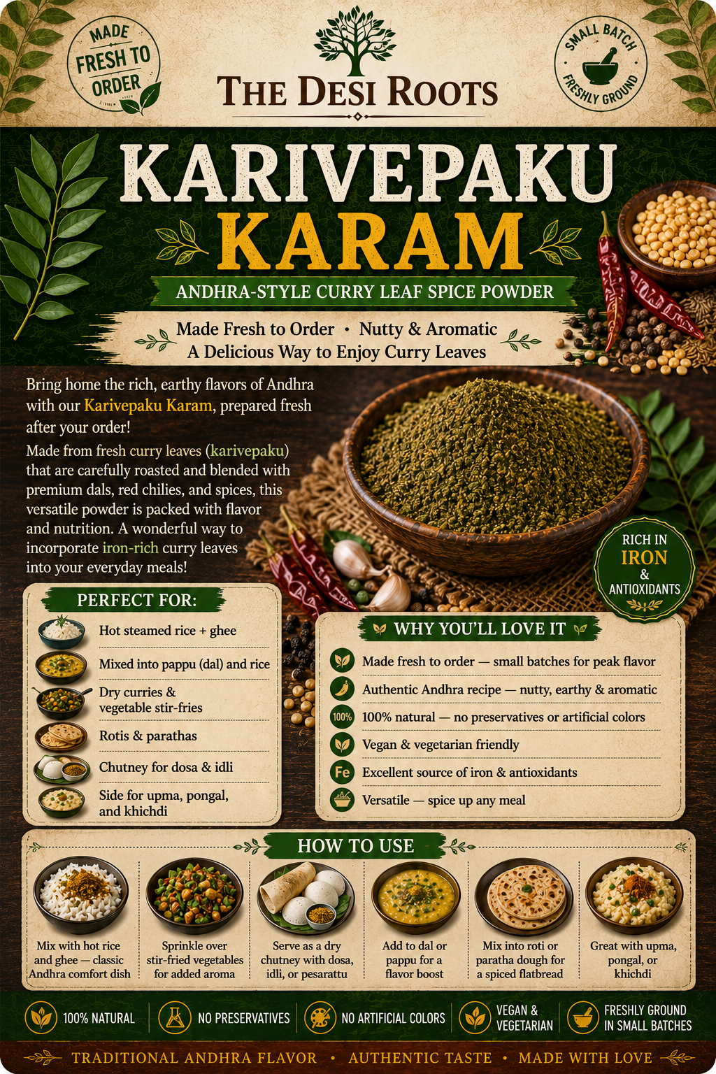 Karivepaku Karam
